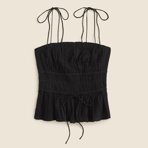 J CREW Clio top in textured gauze
